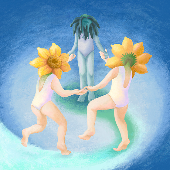 三人行