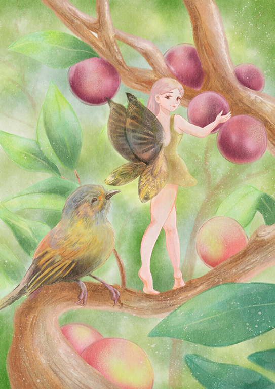 fairy with Jabuticaba
