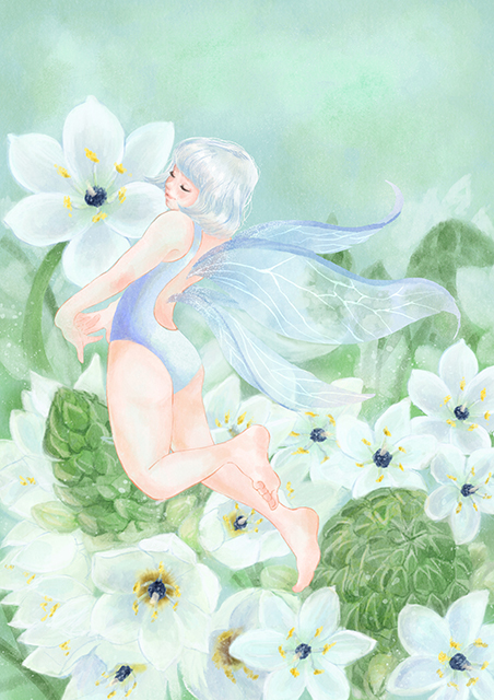 fairy with star of bethlehem
