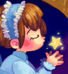 Good Night shooting star