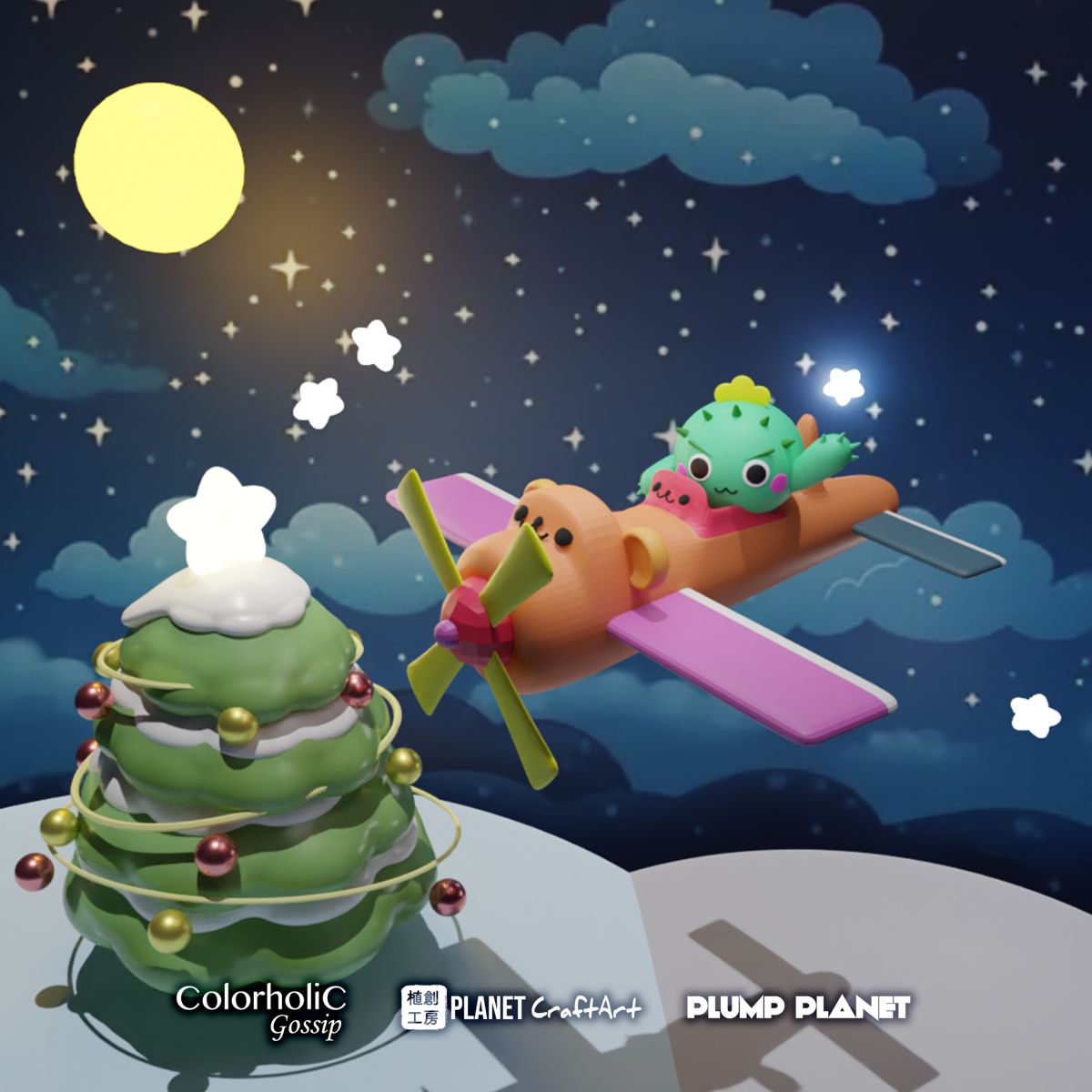 Fly Me to The Christmas Moon