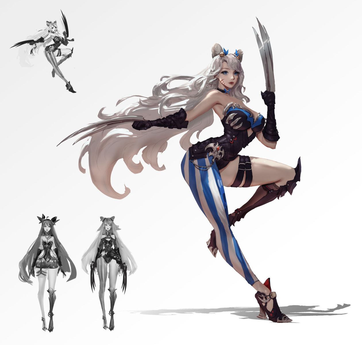 Tiger Assassin Concept Art