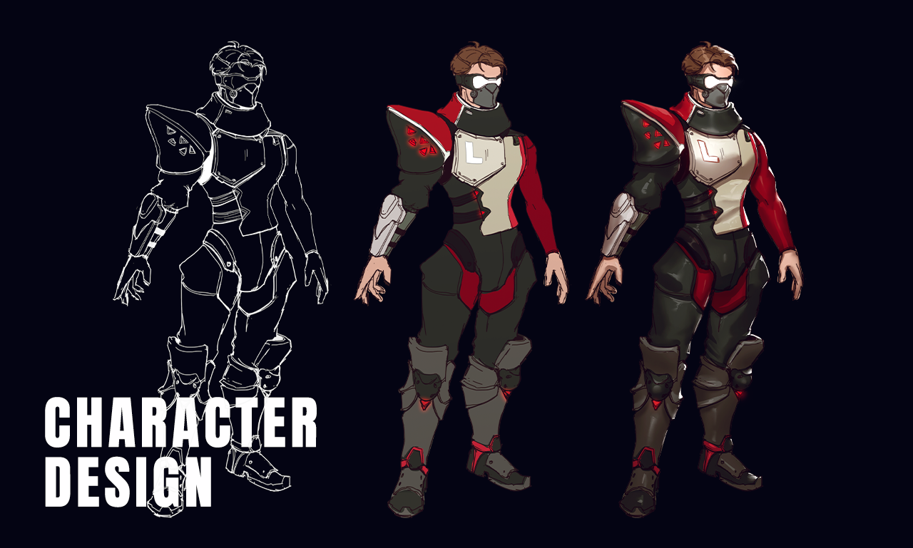 Scifi Character Process