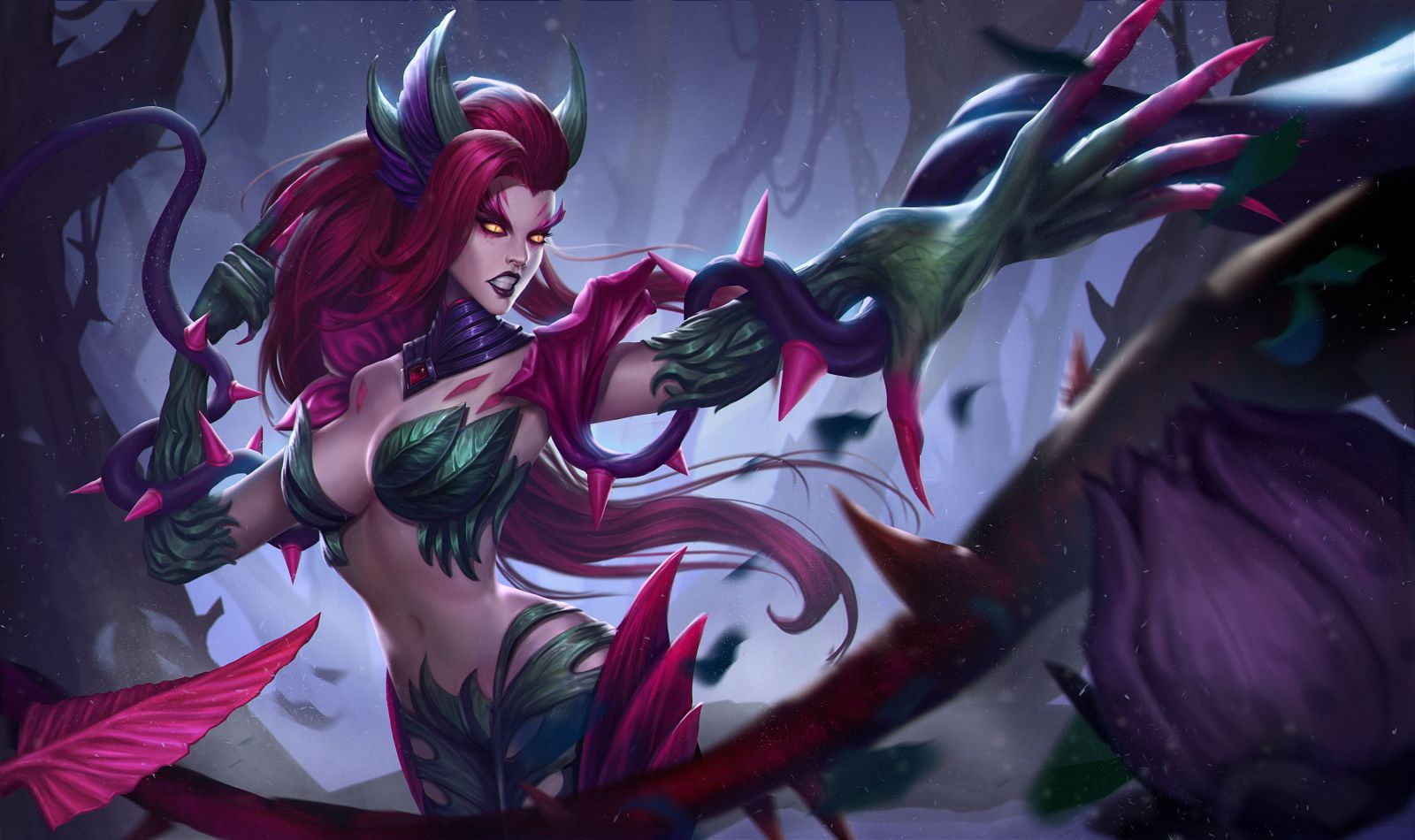 League of Legends - Zyra Fan Splash Art